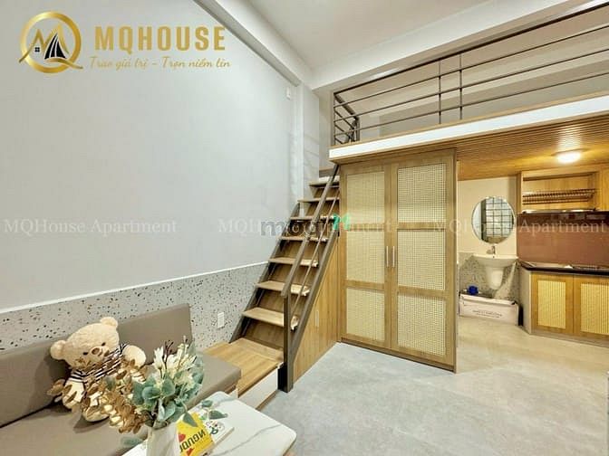 Hình ảnh Duplex bancon full nội thất - thang máy ngay mặt tiền Lam Sơn sân bay