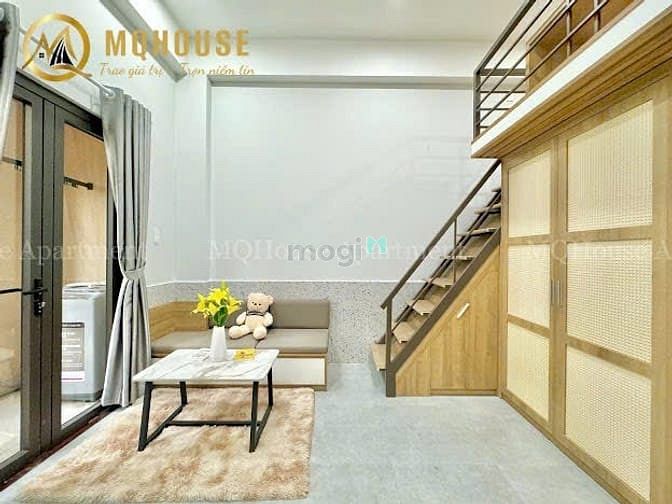 Hình ảnh Duplex bancon full nội thất - thang máy ngay mặt tiền Lam Sơn sân bay