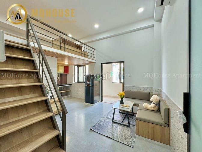 Hình ảnh Duplex bancon full nội thất - thang máy ngay mặt tiền Lam Sơn sân bay