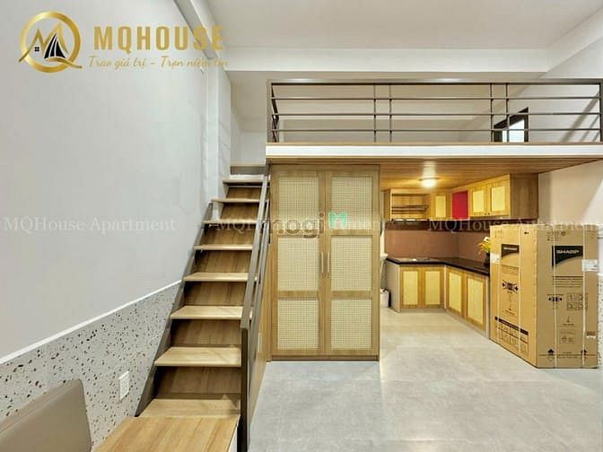 Hình ảnh Duplex bancon full nội thất - thang máy ngay mặt tiền Lam Sơn sân bay
