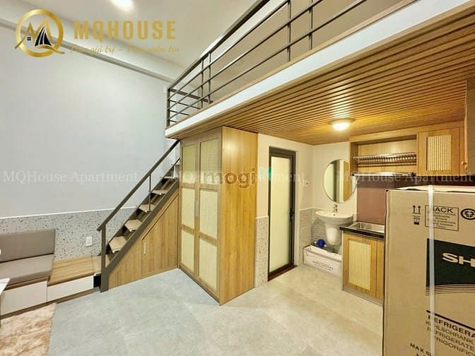 Hình ảnh Duplex bancon full nội thất - thang máy ngay mặt tiền Lam Sơn sân bay