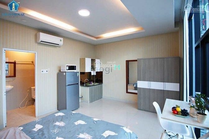 Hình ảnh Căn Hộ Dịch Vụ ngay dưới chân cầu Nguyễn Văn Cừ
