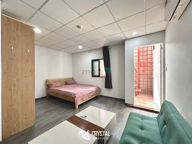 Hình ảnh 1PN ban công, bếp tách, full NT, phòng rộng gần Richstar, siêu thị GO