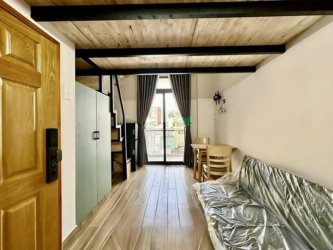 Hình ảnh Căn Hộ Duplex Ban Công Tách Bếp Full NT Có Thang Máy Gần Chợ Bà Chiểu