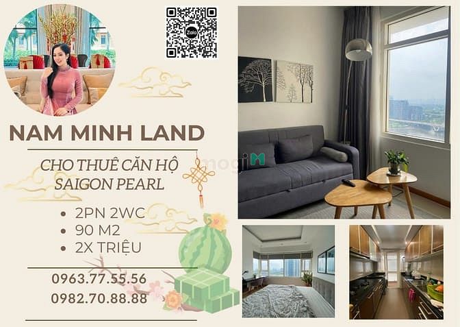 Hình ảnh HẢI YẾN - Cho thuê Trang Chủ MB66.COM / Đăng Ký Tặng 66K 2PN Saigon Pearl - Nội thất hiện đại