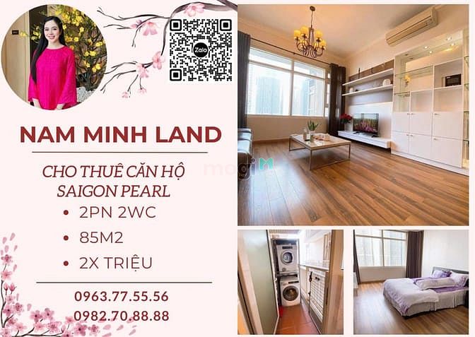Hình ảnh HẢI YẾN - Cho thuê Trang Chủ MB66.COM / Đăng Ký Tặng 66K 2PN Saigon Pearl - Đầy đủ nội thất