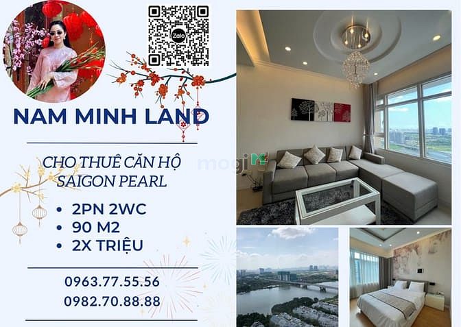 Hình ảnh HẢI YẾN - Cho thuê Trang Chủ MB66.COM / Đăng Ký Tặng 66K 2PN Saigon Pearl - Đầy đủ nội thất