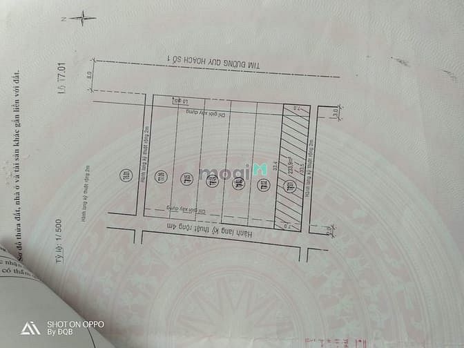 Hình ảnh đường QH01 bệnh viện mới Bảo Lộc (lô T7.01 - 3 mặt)