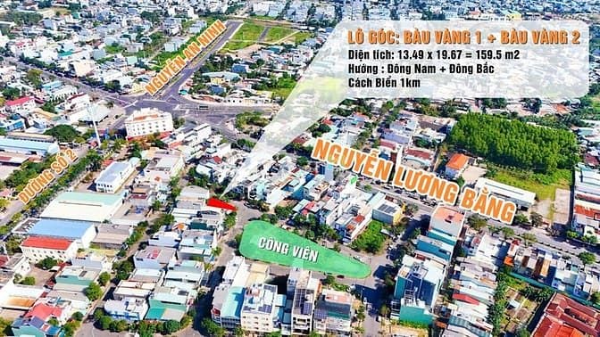 Hình ảnh Bán lô góc KDC Quang Thành 3B trung tâm quận Liên Chiểu