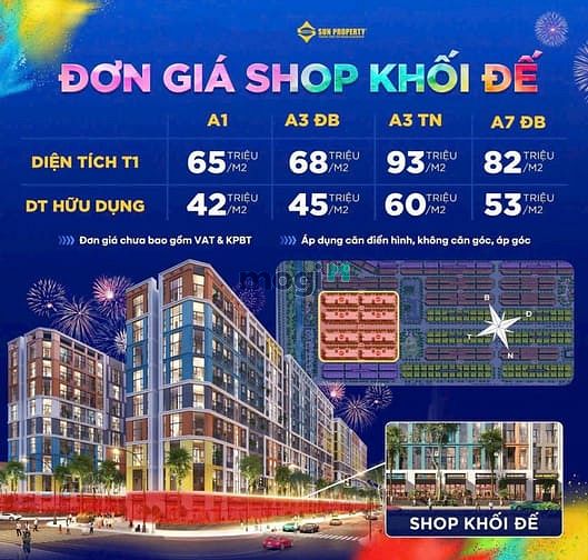Hình ảnh Shophouse chân đế tại Sun Urban City,Hà Nam, là lựa chọn lý tưởng