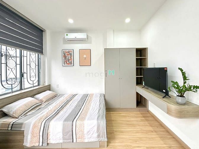 Hình ảnh Cho thuê CHDV 1PN ban công thang máy, ngay gần nhà thờ Ba Chuông Q3