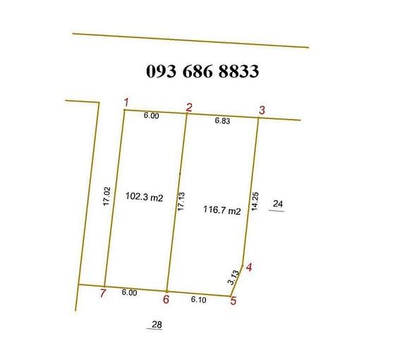 Hình ảnh Hà Nội 102.3m2 sổ đỏ chính chủ về tay 2 tỷ 608 triệu