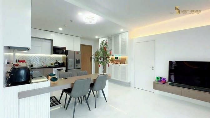 Hình ảnh Cho thuê 3PN Diamond Alnata 25tr bao phí quản lý, nội thất xịn