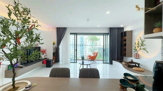 Hình ảnh Cho thuê 3PN Diamond Alnata 25tr bao phí quản lý, nội thất xịn