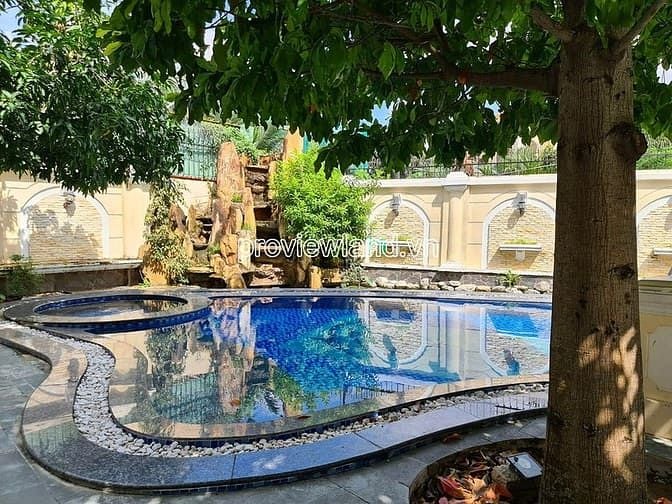 Hình ảnh Bán biệt thự Thảo Điền, Thủ Đức, 1 hầm + 3 tầng, 1155.5m2 đất, hồ bơi