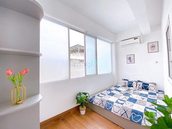 Hình ảnh Cho thuê Trang Chủ MB66.COM / Đăng Ký Tặng 66K 1PN tách bếp riêng biệt có cửa sổ thoáng ngay Đh UEH