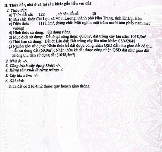 Hình ảnh 🏝️ Bán đất Nha Trang Vĩnh Lương – Vị trí vàng cho Trang MB66.COM Chính Thức - MB 66 Uy Tín và an cư! 🏡