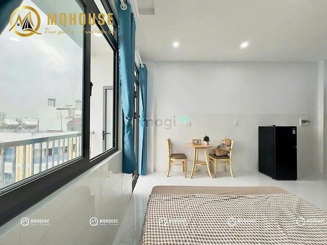 Hình ảnh 1PN tách bếp, full nội thất, máy giặt riêng, bancol riêng ngay ĐH VLU