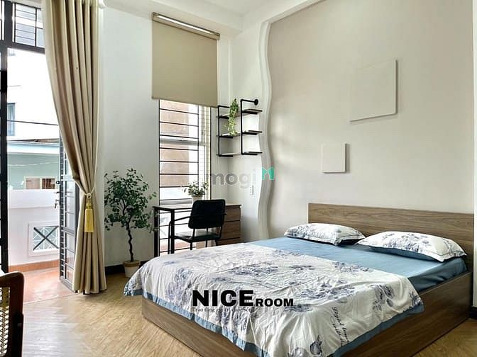 Hình ảnh Cho thuê căn studio ban công ngay cầu Lê Văn Sỹ - Full nội thất giá rẻ