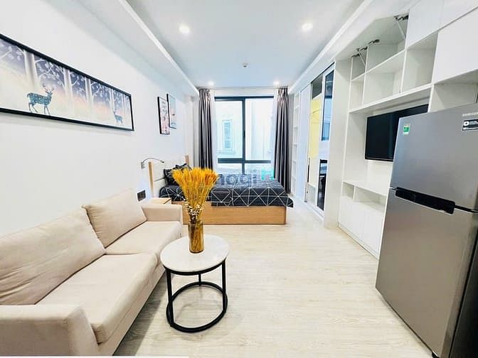 Hình ảnh studio cửa sổ cô giang quận 1 gần chợ bến thành