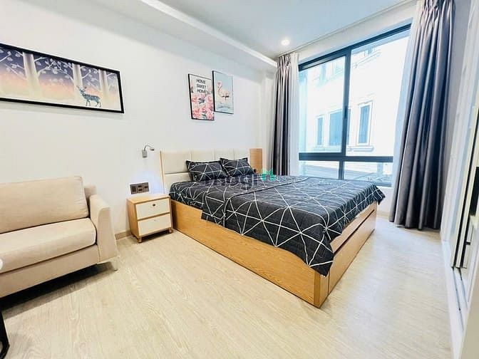Hình ảnh studio cửa sổ cô giang quận 1 gần chợ bến thành