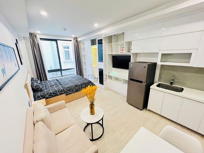 Hình ảnh studio cửa sổ cô giang quận 1 gần chợ bến thành