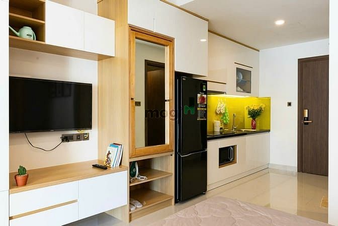 Hình ảnh Cho Thuê Căn Hộ Studio 1 phòng ngủ Sài Gòn Royal , Bến Vân Đồn Quận 4