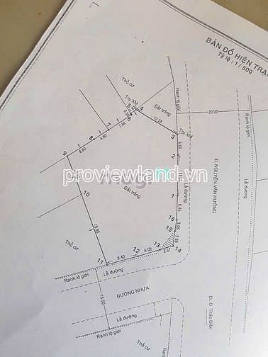 Hình ảnh Bán lô đất Thảo Điền, lô góc đầu hồi Nguyễn Văn Hưởng, 878m2 đất