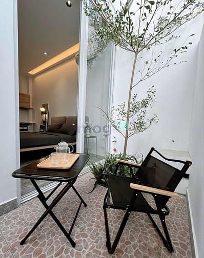 Hình ảnh CHDV cực chill với sân vườn biệt lập