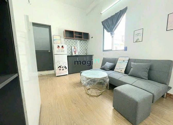 Hình ảnh CHDV full nội thất phòng Studio cửa sổ trời - cửa sổ hàng lang