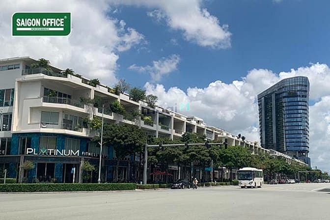 Hình ảnh Cho Thuê Cặp Shophouse 1400m² Nguyễn Cơ Thạch – Địa Điểm Đắc Địa