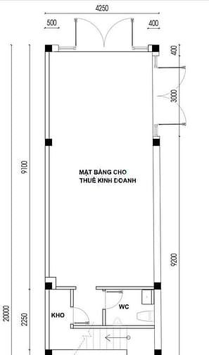Hình ảnh Cho thuê MB 2 MT Trần Quang Khải Phường Tân Định Quận 1