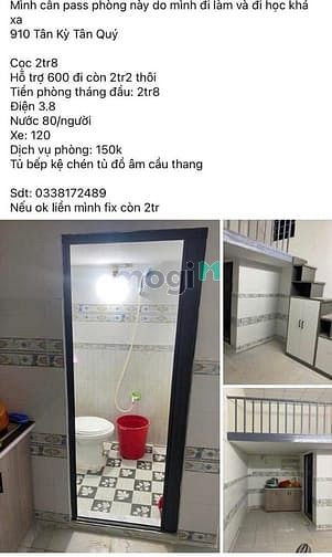 Hình ảnh Pass phòng có hỗ trợ cọc cho ai cần ở liền