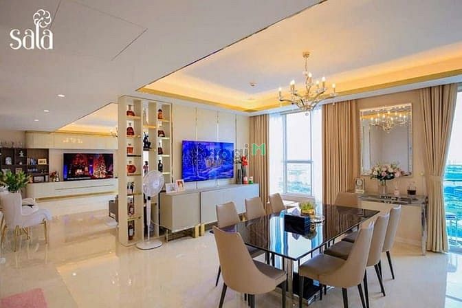 Hình ảnh Duplex Penthouse Sala - 226m2 - 4pn -4wc căn góc view trọn quận 1