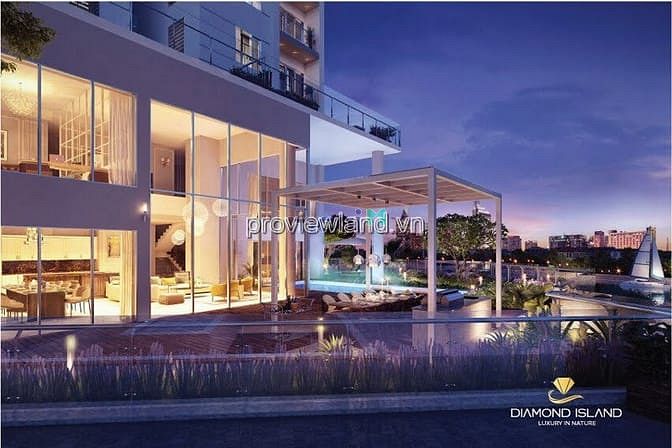 Hình ảnh Bán Căn Pool Villa tại Diamond Island, dạng duplex 2 tầng, 870m2