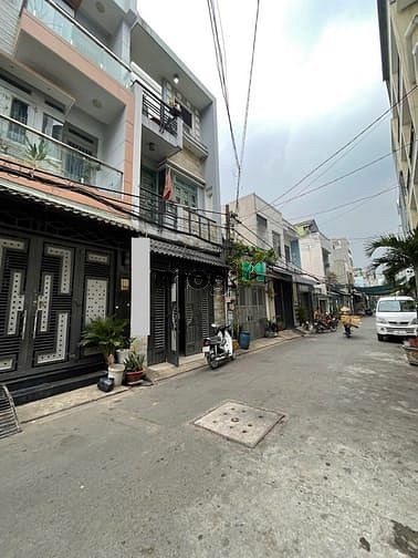 Hình ảnh Nhà mới 4 tầng hẻm 6m thông kế Aeon Mail Tân Phú 60M2 chỉ 5.99 tỷ