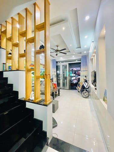 Hình ảnh Nhà mới 4 tầng hẻm 6m thông kế Aeon Mail Tân Phú 60M2 chỉ 5.99 tỷ