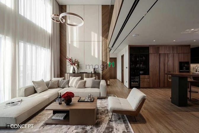 Hình ảnh PENTHOUSE THE CREST_Sân Vườn_Đầu Hồi View Sông SG