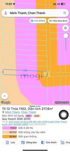 Hình ảnh NGỢP ĐẤT CHƠN THÀNH ĐỐI DIỆN KCN - đường 33- Minh Thành Chơn Thành BP