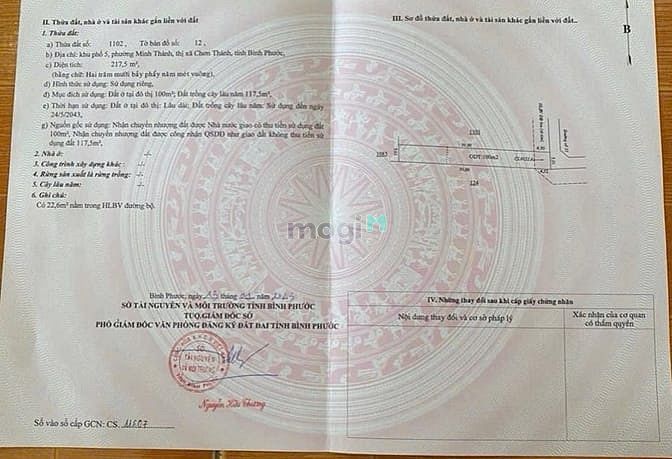 Hình ảnh NGỢP ĐẤT CHƠN THÀNH ĐỐI DIỆN KCN - đường 33- Minh Thành Chơn Thành BP