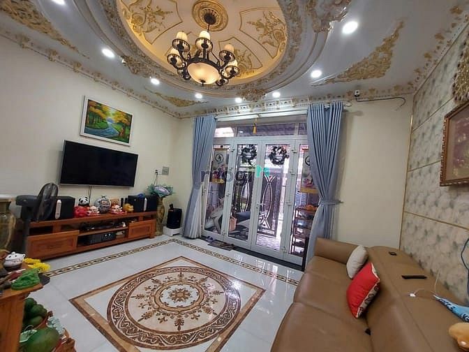 Hình ảnh Bán Nhà 4 Tầng ,Hẻm 4M .Huỳnh Tấn Phát , Quận 7 .