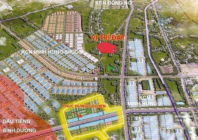 Hình ảnh 1 LÔ đất siêu rẻ - ĐẤT TRỤC CHÍNH PHƯỜNG MINH HƯNG thị xã CHƠN THÀNH