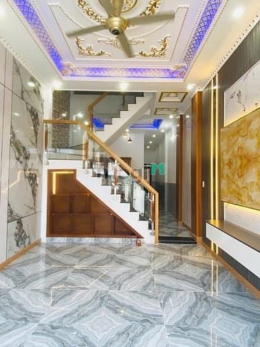 Hình ảnh Nhà 2 tầng mới 100% gần thủ Đức