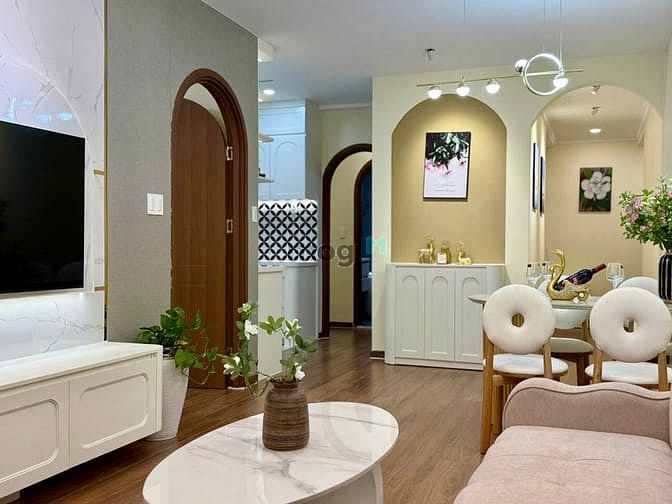 Hình ảnh Cho thuê Trang Chủ MB66.COM / Đăng Ký Tặng 66K Sky Garden 3, mới decor DT: 70m2, 2PN, 2WC, giá 1triệu
