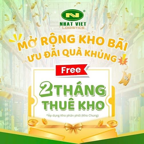 Hình ảnh Nhất việt logistics cho thuê kho
