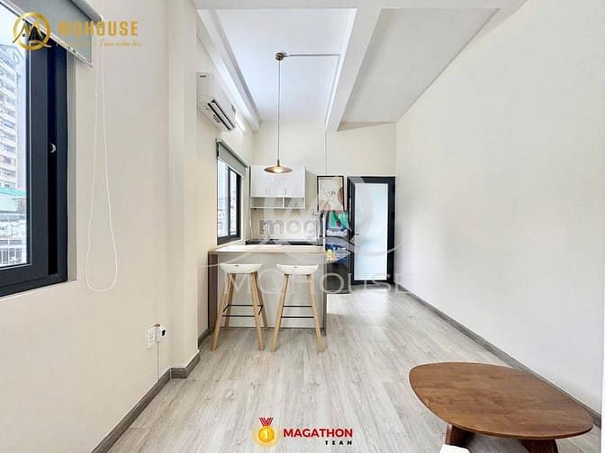 Hình ảnh 🌿 CĂN HỘ 1PN BALCON VIEW CỰC CHILL – Cầu Thị Nghè_Huỳnh Mẫn Đạt_BT 🌿