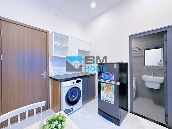 Hình ảnh Cho thuê 1 phòng ngủ cao cấp- hầm xe thang máy bảo vệ kế ĐH VĂN LANG