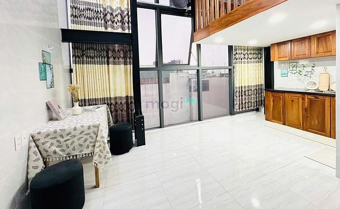 Hình ảnh Cho thuê CHDV Gác cao - Full Nội thất ngay Bùi Đình Tuý