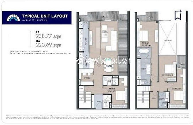 Hình ảnh Bán 2 căn Duplex trần cao tại dự án Opera Metropole Thủ Thiêm, 4PN
