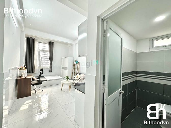 Hình ảnh cho thuê studio bancol - đầy đủ nội thất đường Ung văn khiêm
